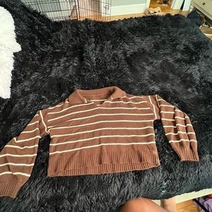 Long sleeve crop